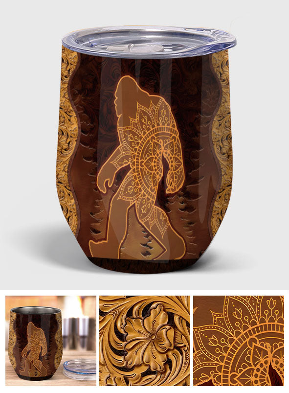 Believer - Bigfoot Wine Tumbler