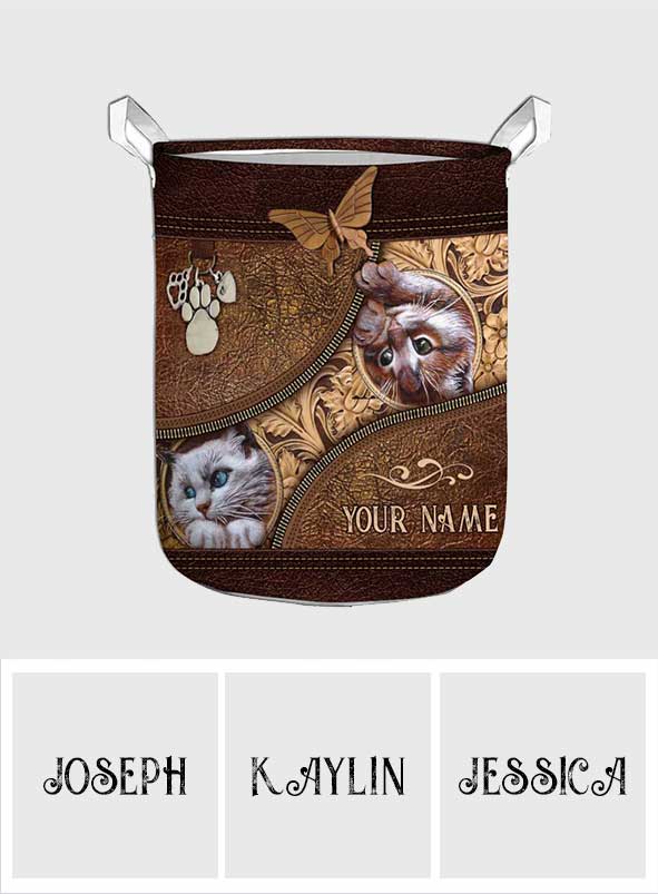 Love Cats - Personalized Cat Storage Basket
