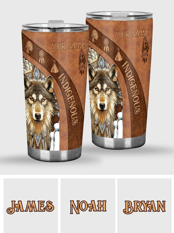 Indigenous - Personalized American Indian Tumbler