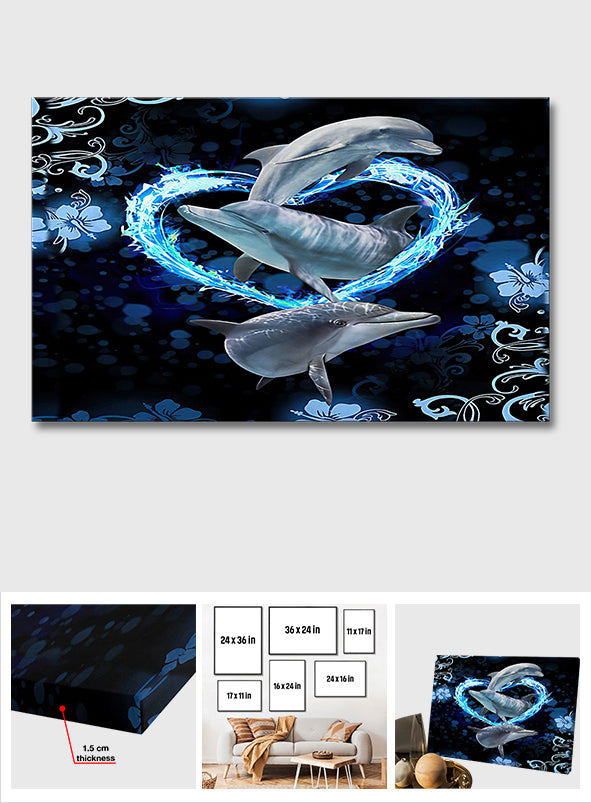 Dolphin Lover - Dolphin Canvas And Poster