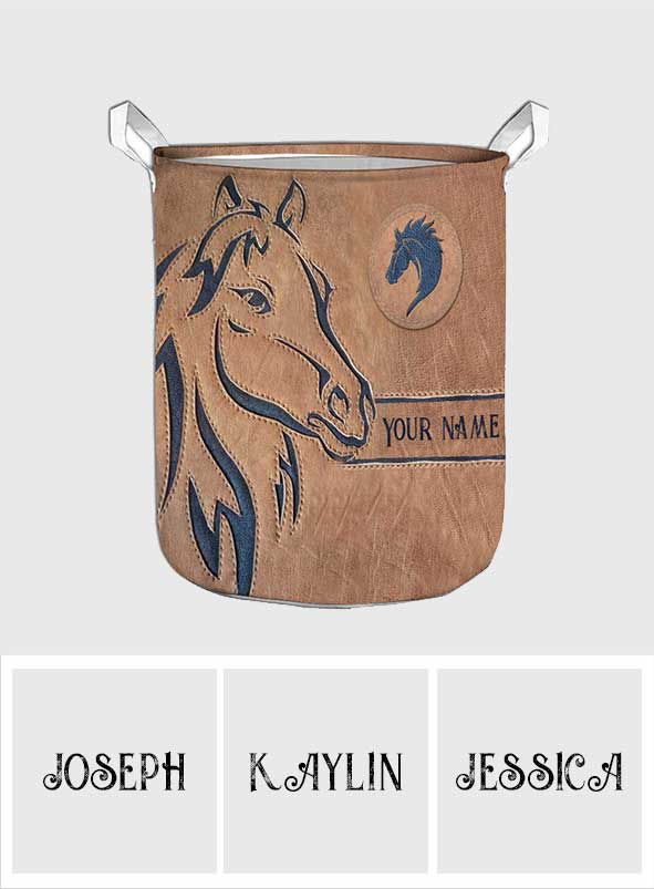 Love Horse - Personalized Horse Storage Basket