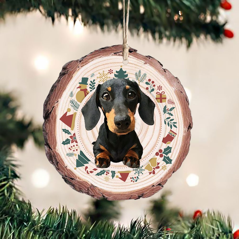 Dachshund Sweet Paws - Dachshund Ornament (Printed On Both Sides) 1022