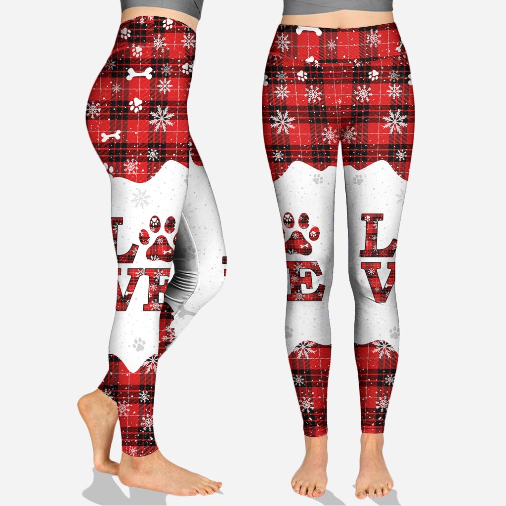 Love Cats - Personalized Christmas Cat Hoodie and Leggings