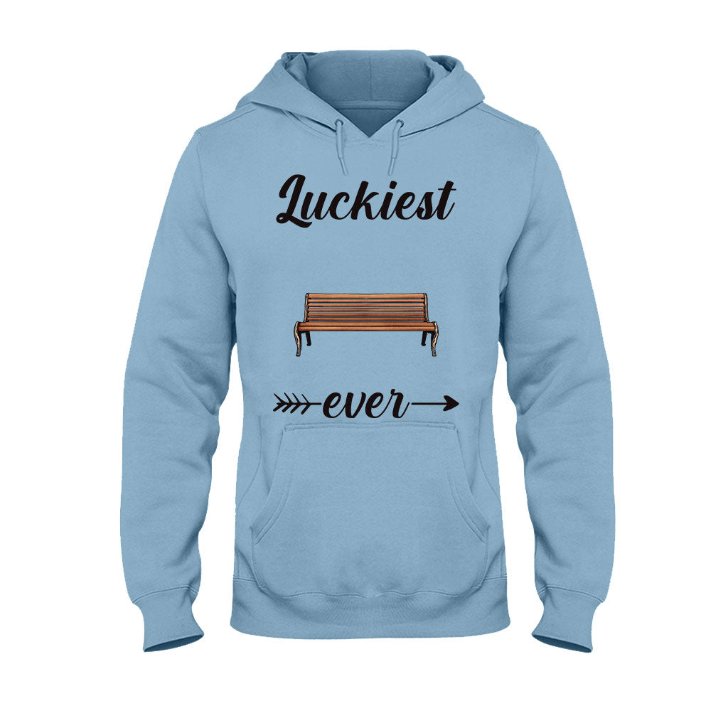 Luckiest Grandma Ever - Personalized St. Patrick's Day Grandma T-shirt and Hoodie