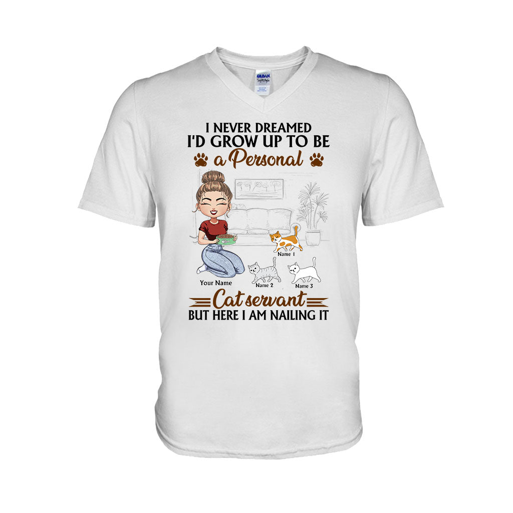 Personal Cat Servant - Personalized T-shirt and Hoodie