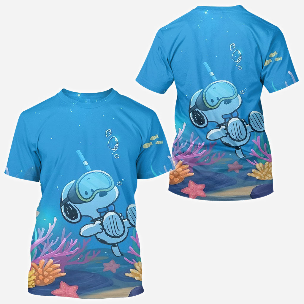 Diving All Over Shirt 0823