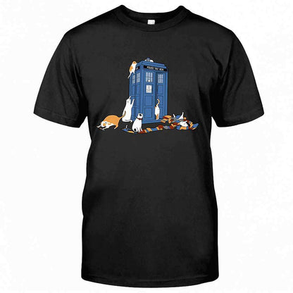 Cats And The Box - T-shirt and Hoodie 1122