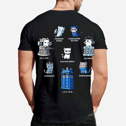 Cats And The Box - T-shirt and Hoodie 1122
