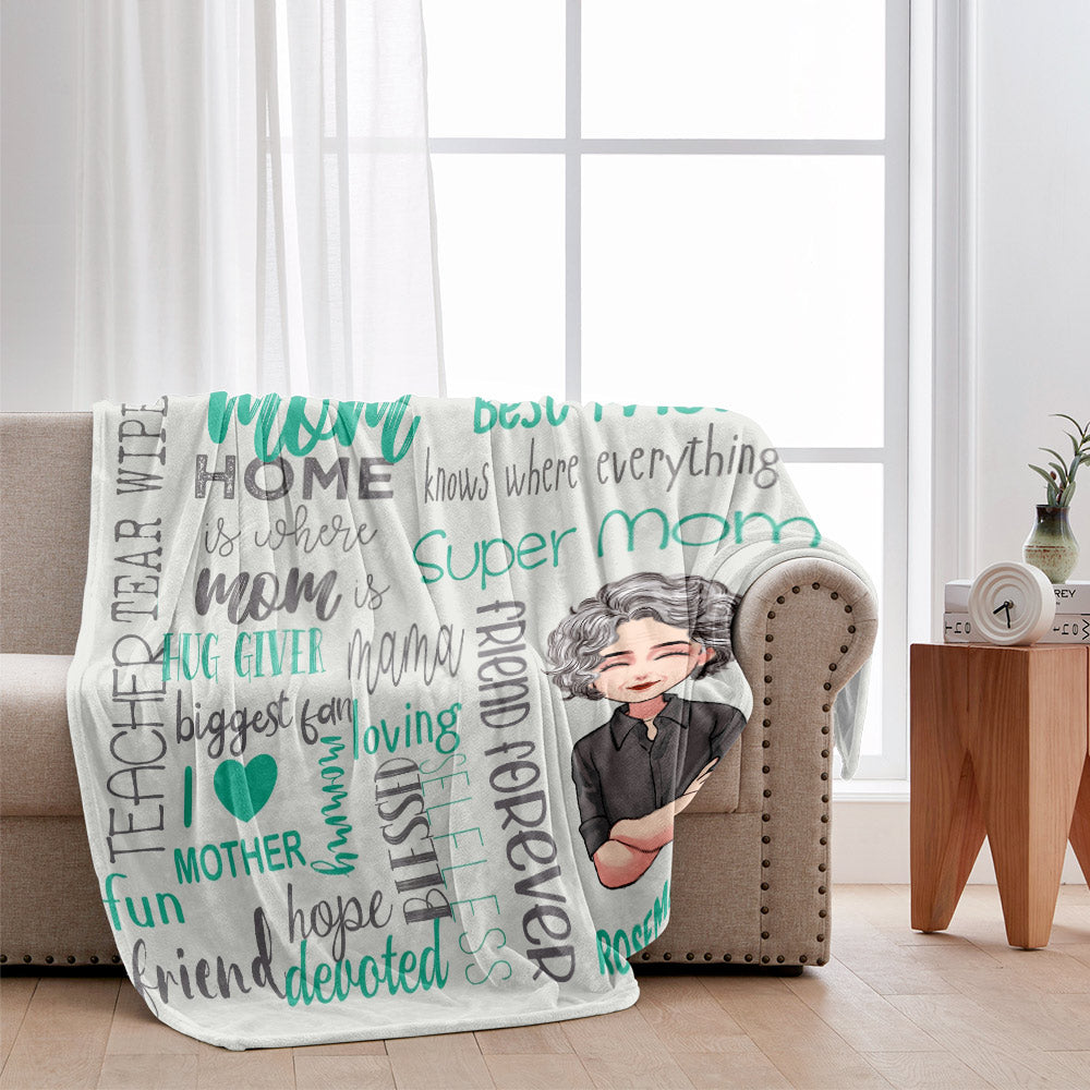 Mom You Are Our Everything - Personalized Mother's Day Mother Blanket