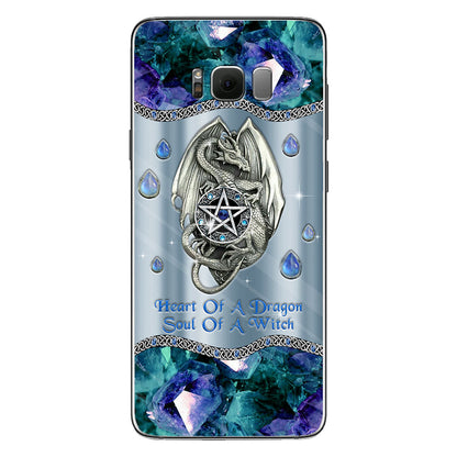 Heart Of A Dragon Soul Of A Witch 3D Pattern Print Phone Case