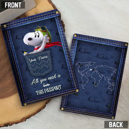 All You Need Is This Passport - Personalized Passport Holder
