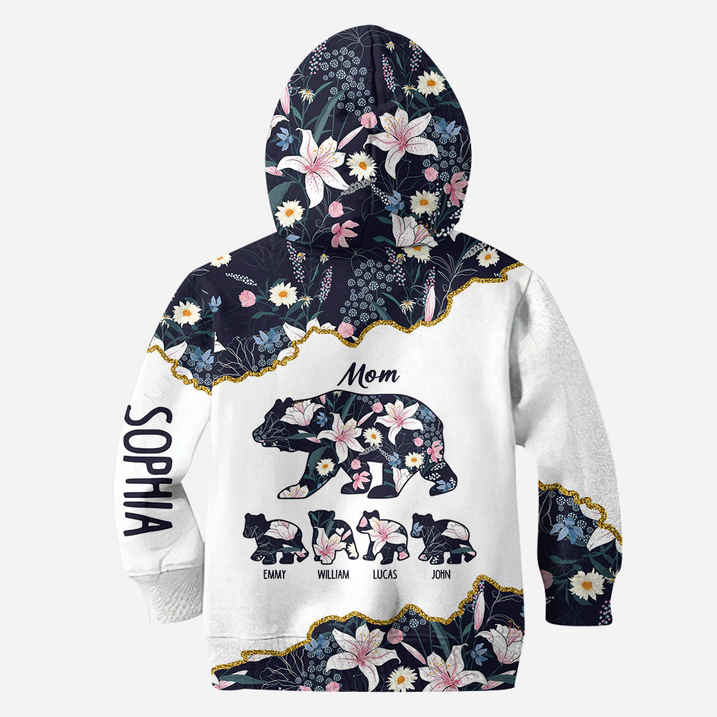 Mama Bear - Personalized Mother's Day Mother Hoodie and Leggings