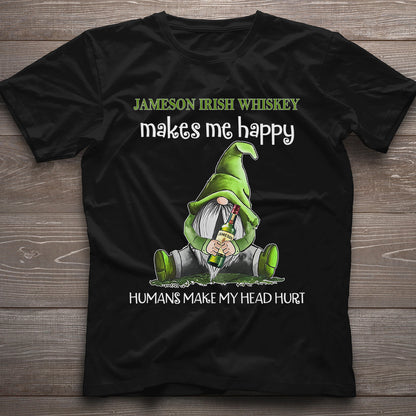Humans Make My Head Hurt - Personalized Blue Soft Drink T-shirt and Hoodie