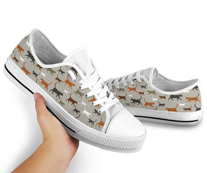 Cat Lover Cat Low Top Shoes 0622