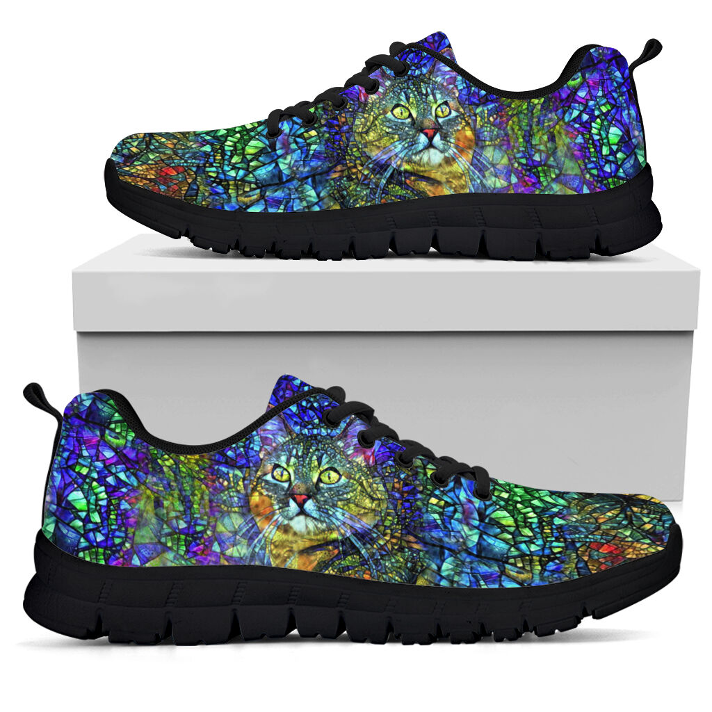 Colorful Cat Cat Sneakers 0622