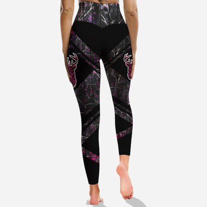 Country Girl Camo - Personalized Hunting Hollow Tank Top and Leggings