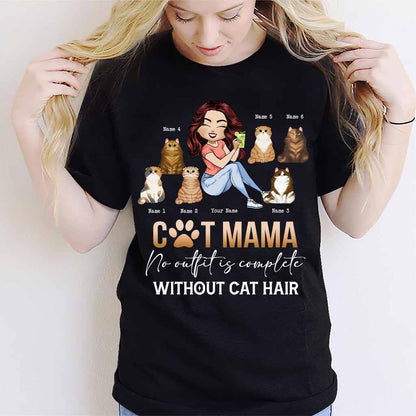 Cat Mama - Personalized T-shirt and Hoodie