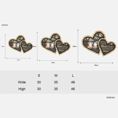 I Still Talk To You - Personalized Cat Wood Sign