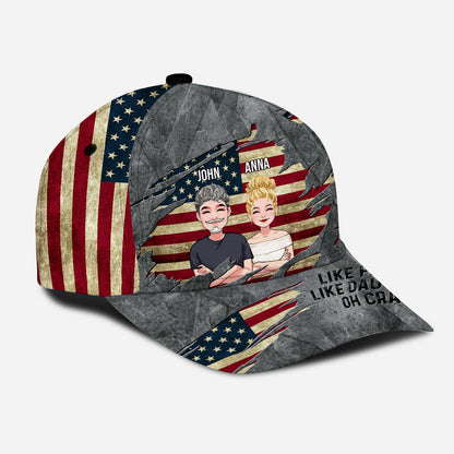 Like Father Like Daughter - Personalized Father Classic Cap