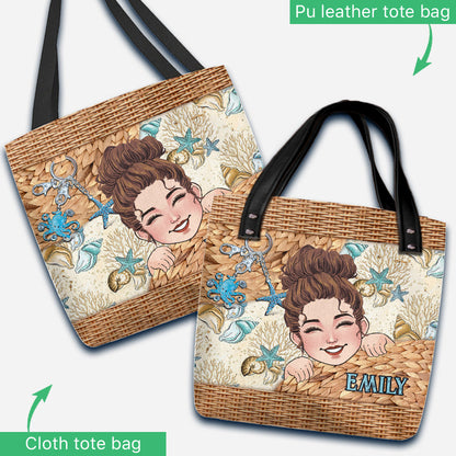 The Ocean Is Calling - Personalized Sea Lover Tote Bag
