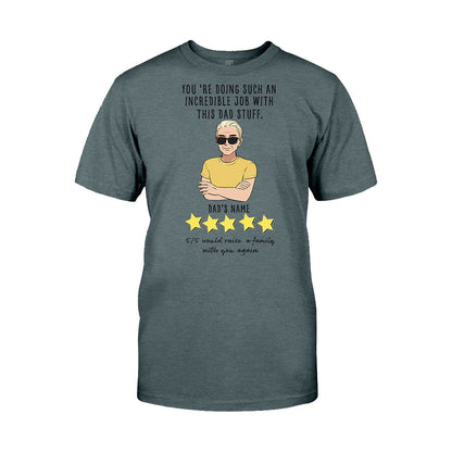 Incredible Dad - Personalized Father's Day T-shirt and Hoodie