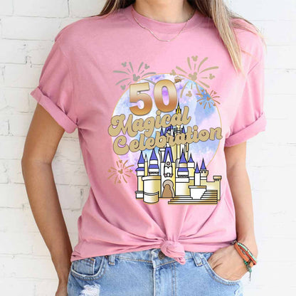 50th Magical Celebration - Mouse T-shirt and Hoodie 102021
