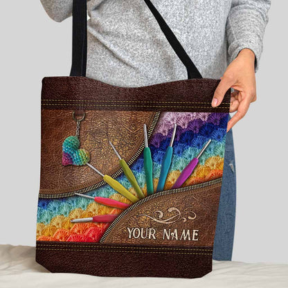 Crocheting Personalized Tote Bag