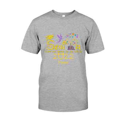 From The Tassel To The Castle - Personalized Graduation T-shirt and Hoodie