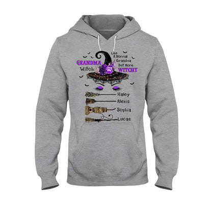 Grandma Witch - Personalized Grandma T-shirt and Hoodie