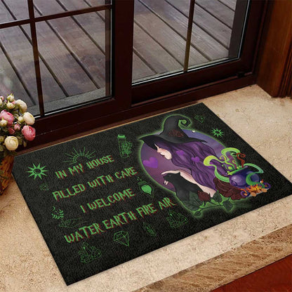 The Green Witch - Witch Doormat 0822