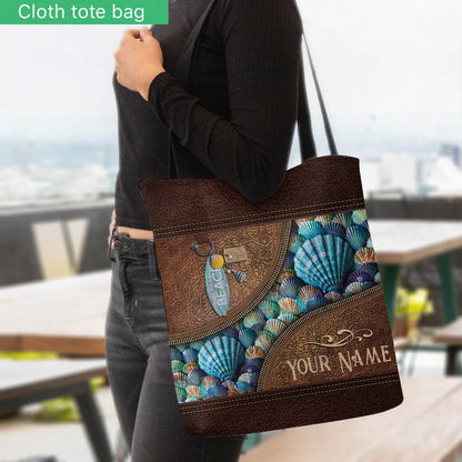 Salty Lil Beach - Sea Lover Personalized Tote Bag