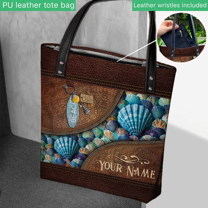 Salty Lil Beach - Sea Lover Personalized Tote Bag