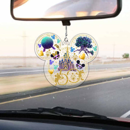 50 Years Of Magic - Mouse Transparent Car Ornament