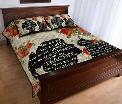 You Are Not Just A Cat Cat Quilt Set 0622