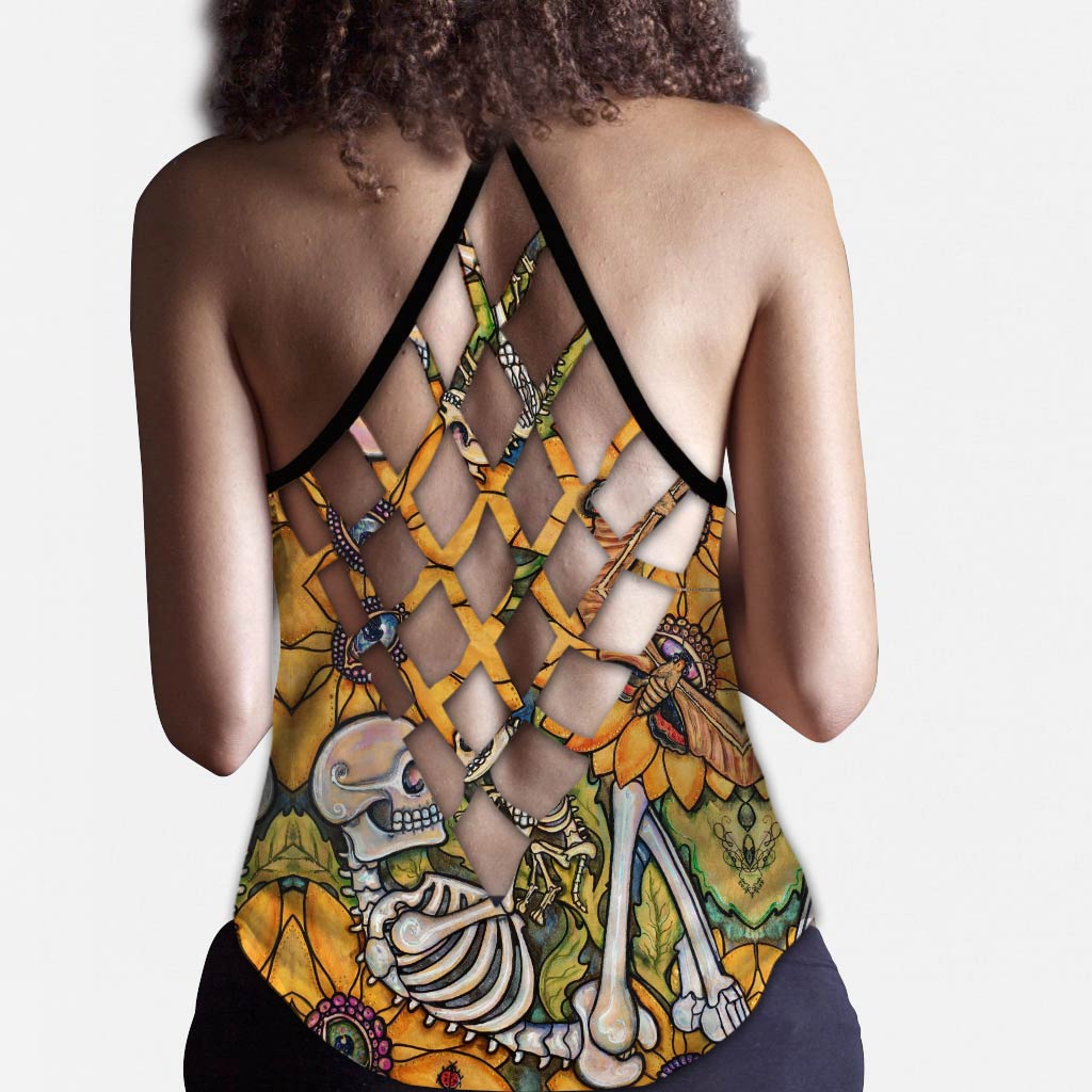 Love Dogs Cross Tank Top