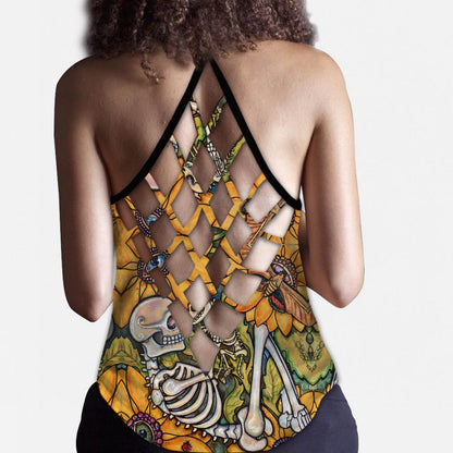 Love Dogs Cross Tank Top