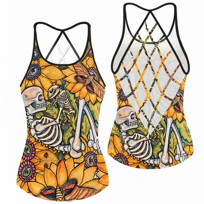 Love Dogs Cross Tank Top