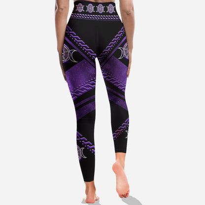 Purple Triple Moon Witch