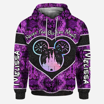 Travel Set - Personalized Mother's Day Mouse Hoodie and Leggings