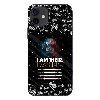 I Am Their Father - Personalized Father's Day The Force Phone Case