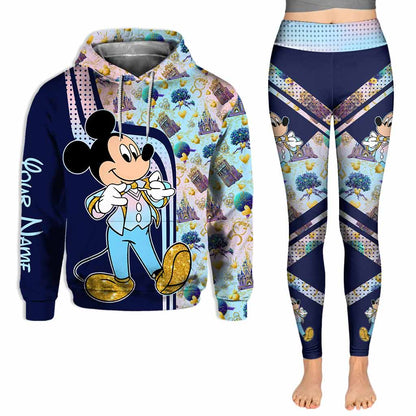 50 Years Of Magics - Personalized Mouse Hoodie and Leggings