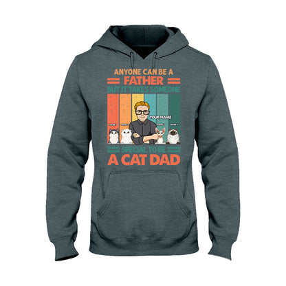 Someone Special To Be A Catdad - Personalized Father's Day T-shirt and Hoodie