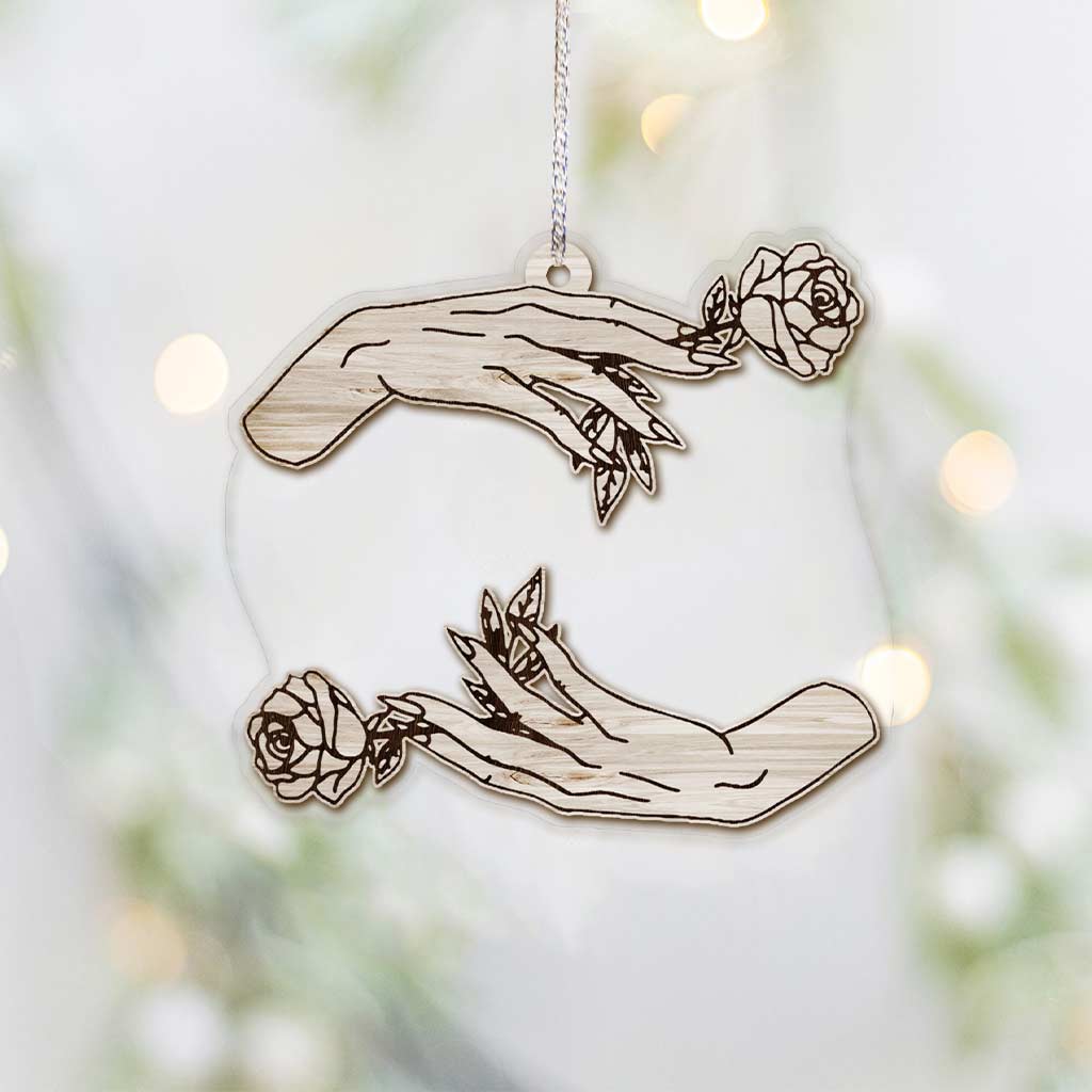 Blessed Be - Witch Transparent Ornament