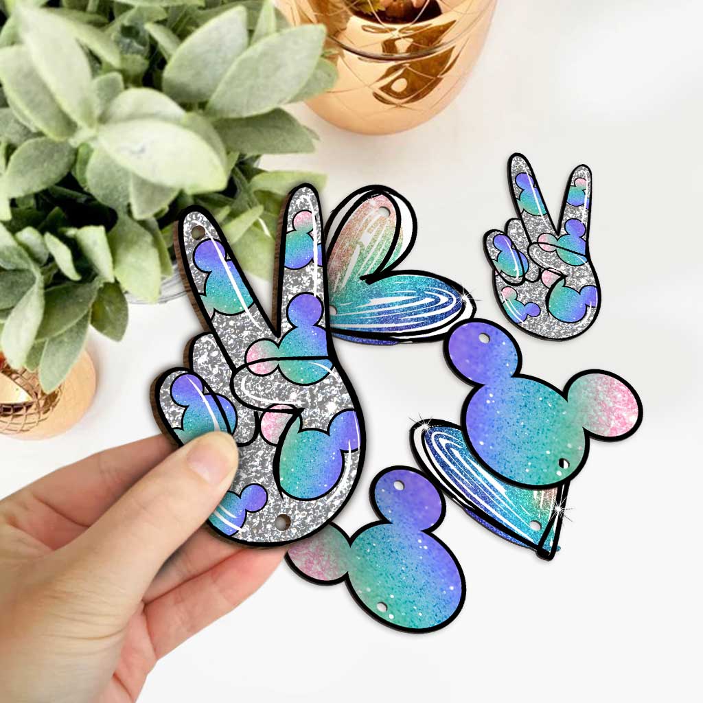 Peace Love Magic - Mouse 6 Pieces Garland