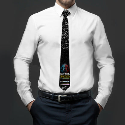 I Am Their Father - Personalized The Force Necktie