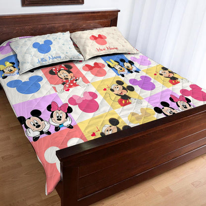 You & Me We Got This - Personalized Mouse Quilt Set