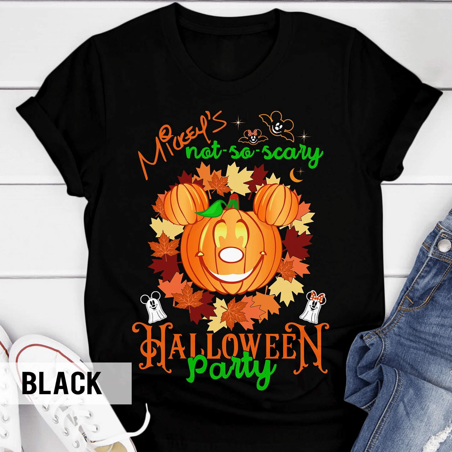 Not So Scary Halloween Party Mouse T-shirt and Hoodie 0823