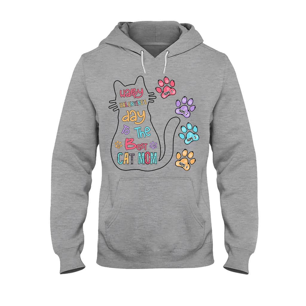 Cat Mom Life Is Better With Cats - Personalized Cat T-shirt and Hoodie