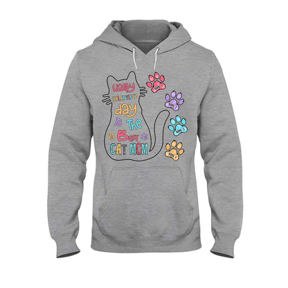 Cat Mom Life Is Better With Cats - Personalized Cat T-shirt and Hoodie