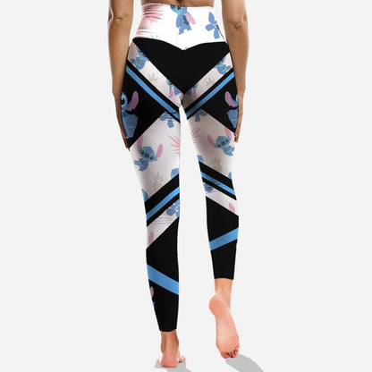 You Can Talk Behind My Back - Personalized Ohana Hoodie And Leggings